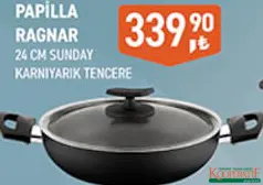 PAPİLLA RAGNAR 24 CM SUNDAY KARNIYARIK TENCERE